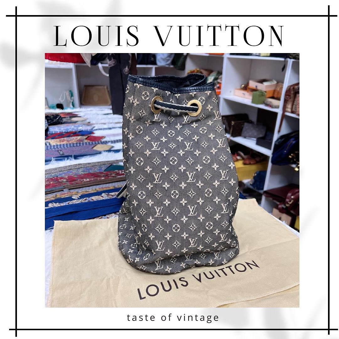 LV Monogram Bucket Bag 帆布水桶袋