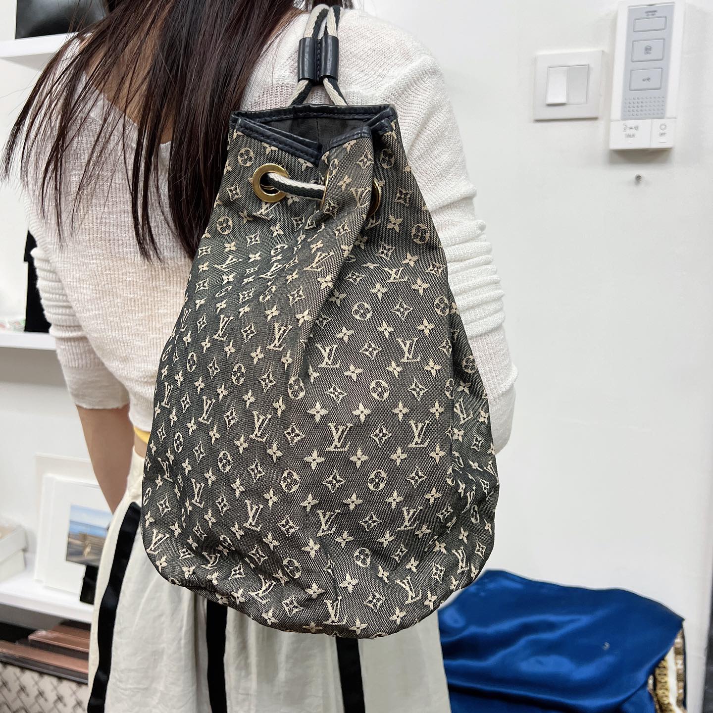 LV Monogram Bucket Bag 帆布水桶袋