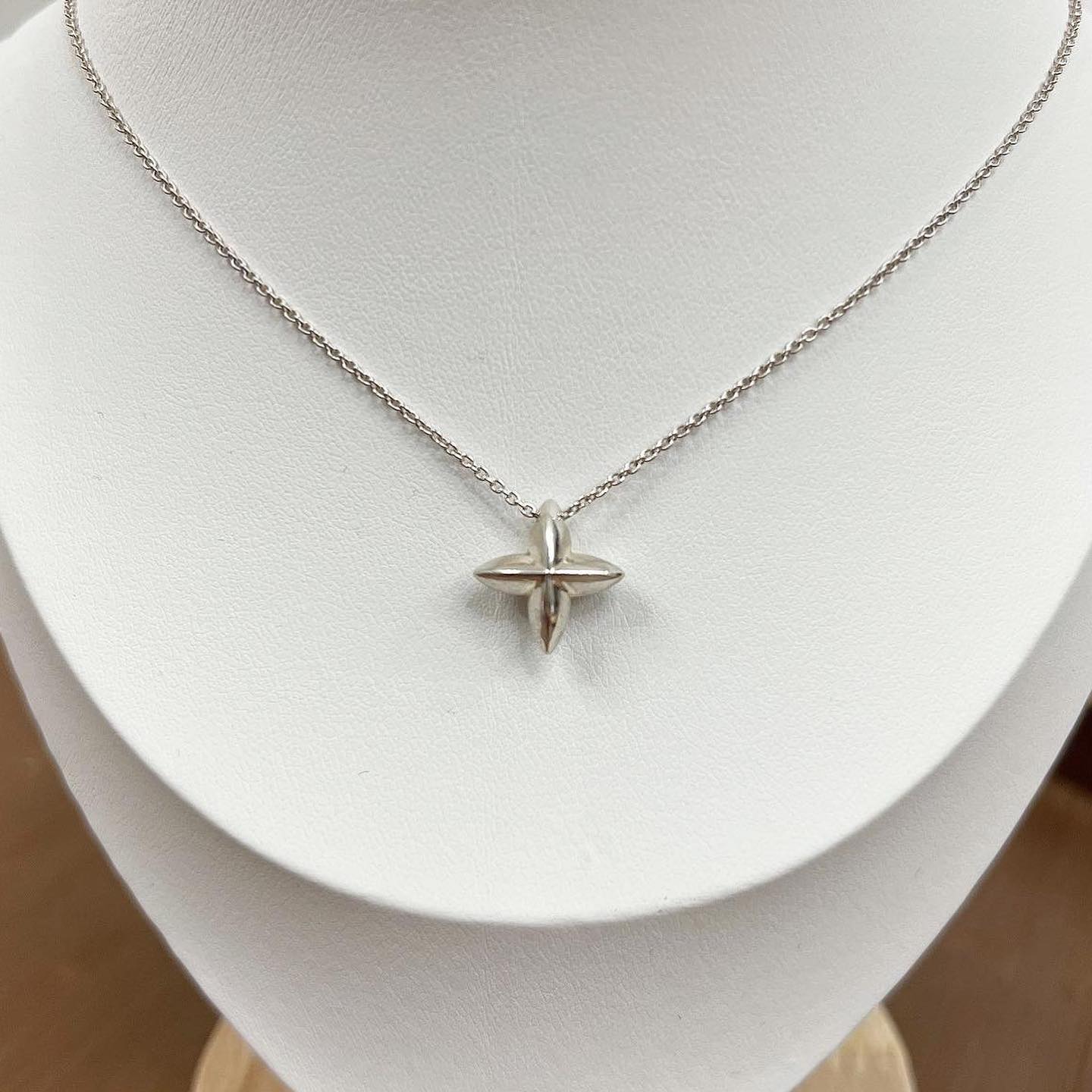 Tiffany & Co. 925 純銀頸鏈 (十字)