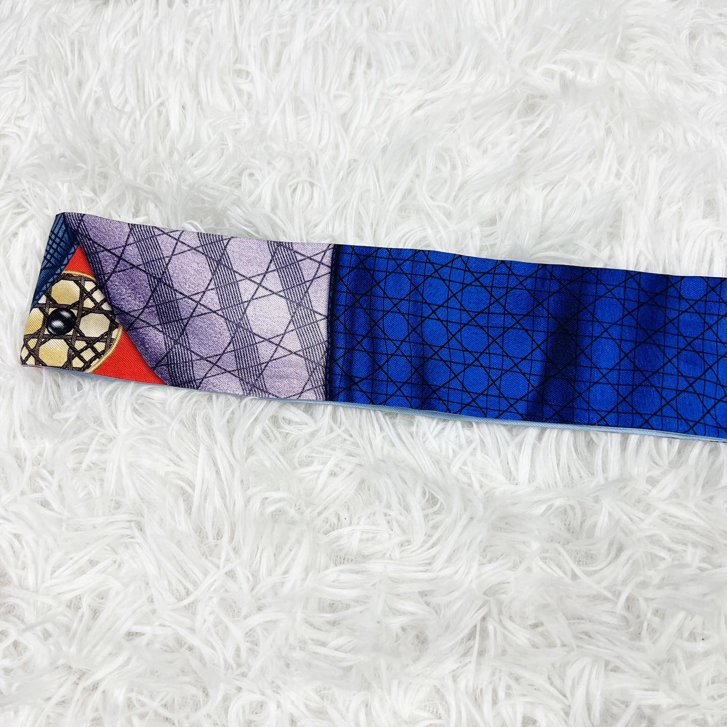 Christian Dior 100% Silk Scarf Twilly 真絲絲巾 連原裝盒