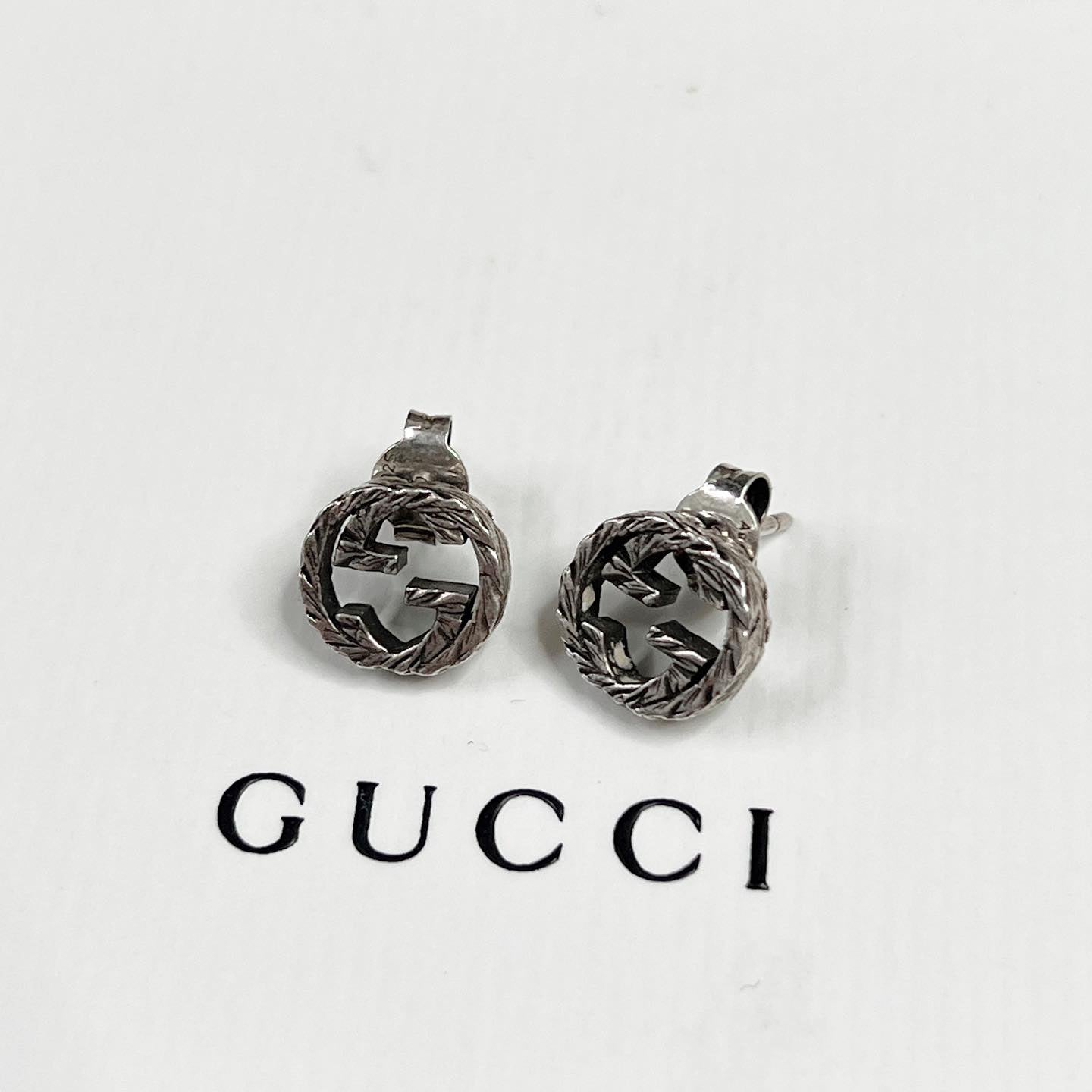 GUCCI Interlocking G Earrings 耳環