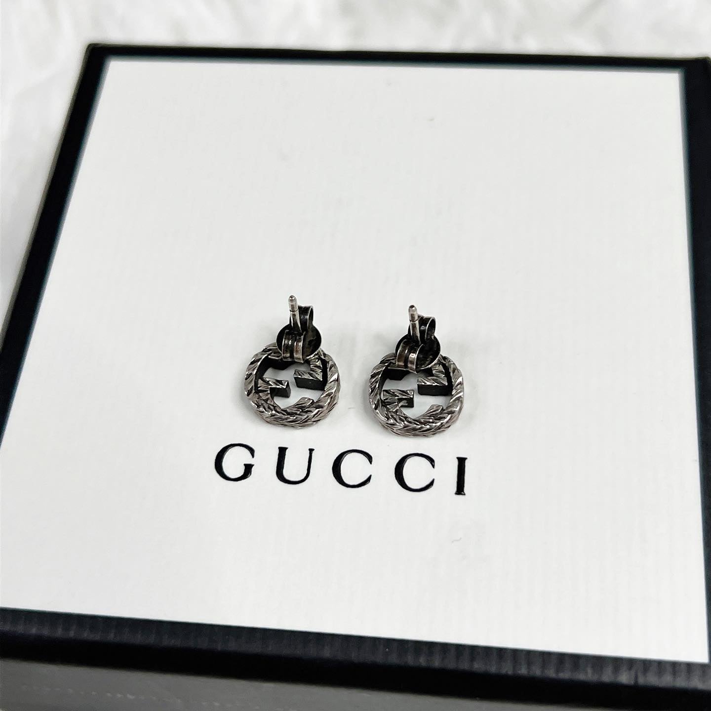 GUCCI Interlocking G Earrings 耳環