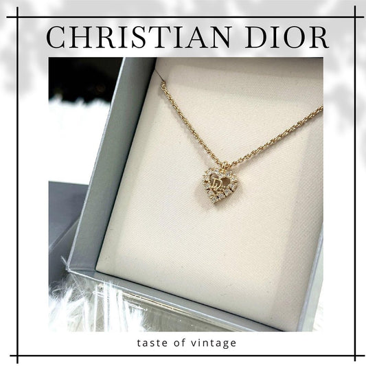 Christian Dior Necklace 心心頸鍊 連原裝盒