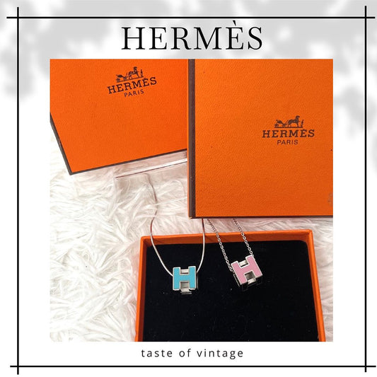 Hermès H cube 頸鍊