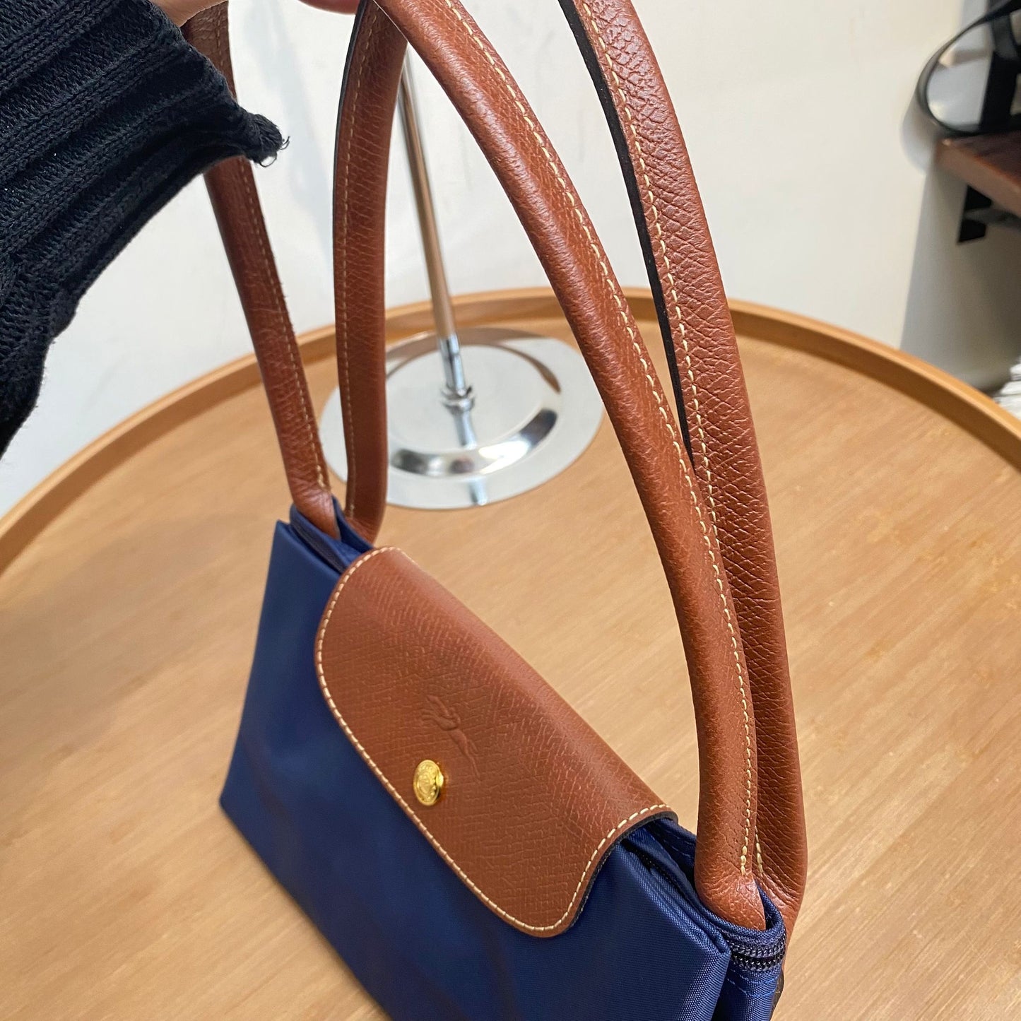 Longchamp Tote 深藍