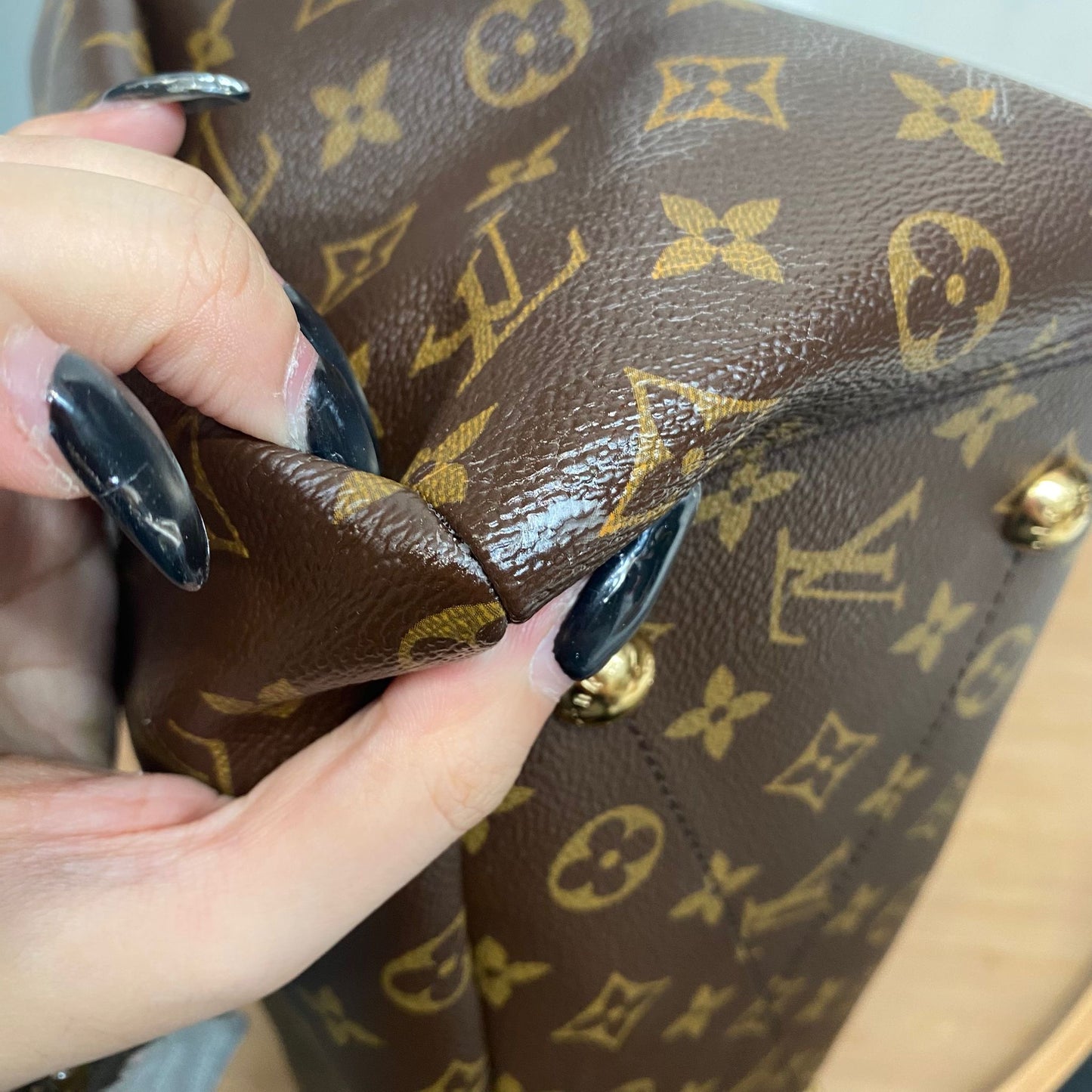 LV老花Tote M41175