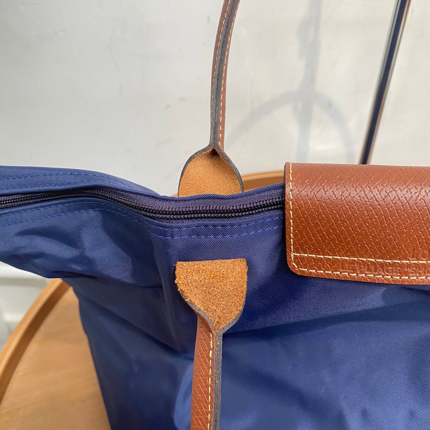 Longchamp Tote 深藍