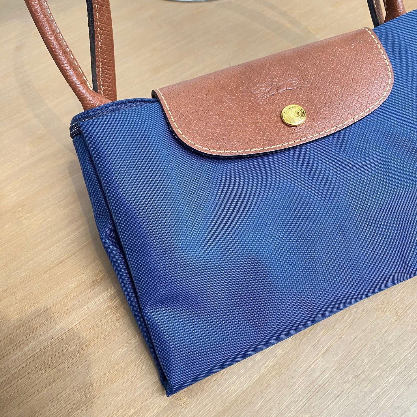 Longchamp Tote 深藍