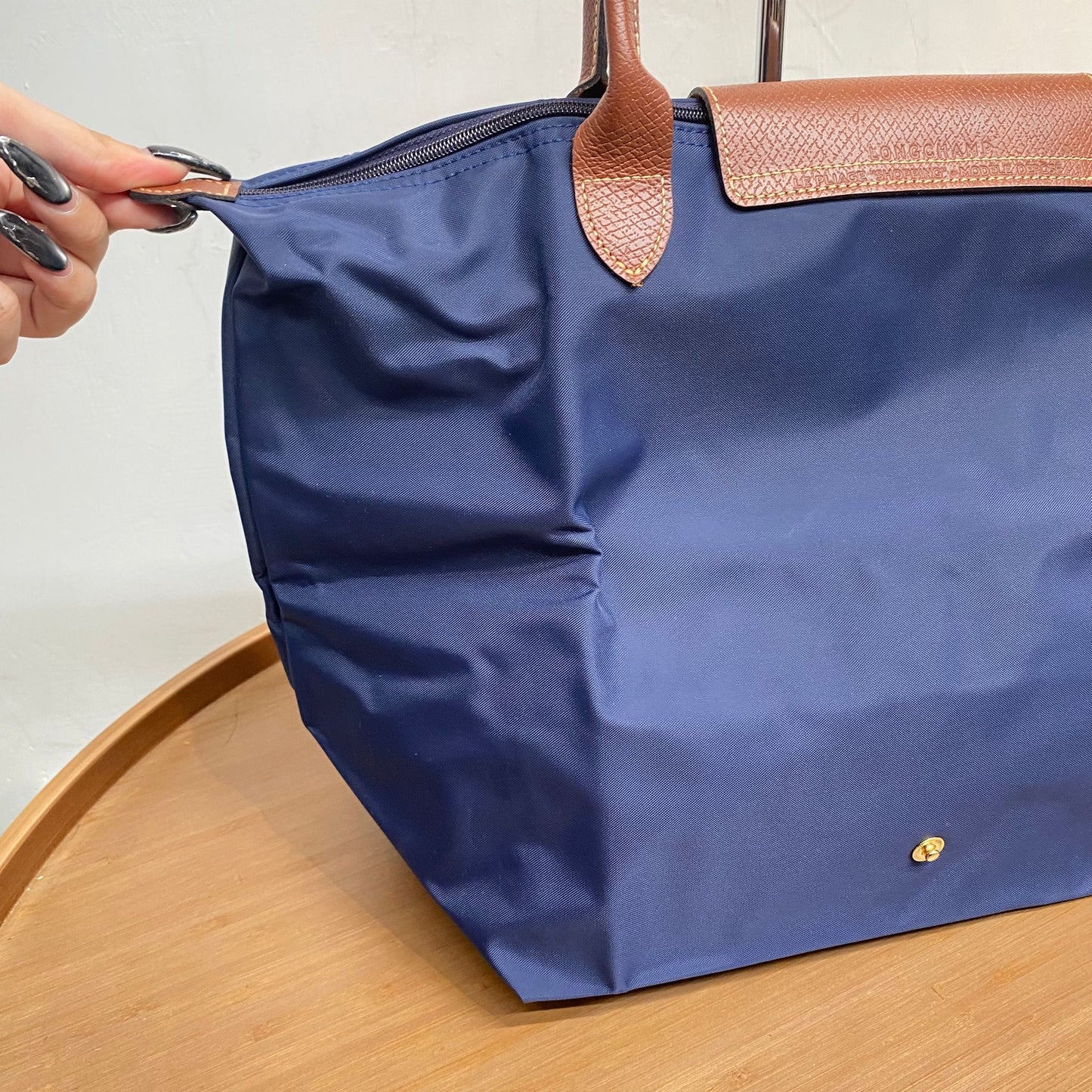 Longchamp Tote 深藍
