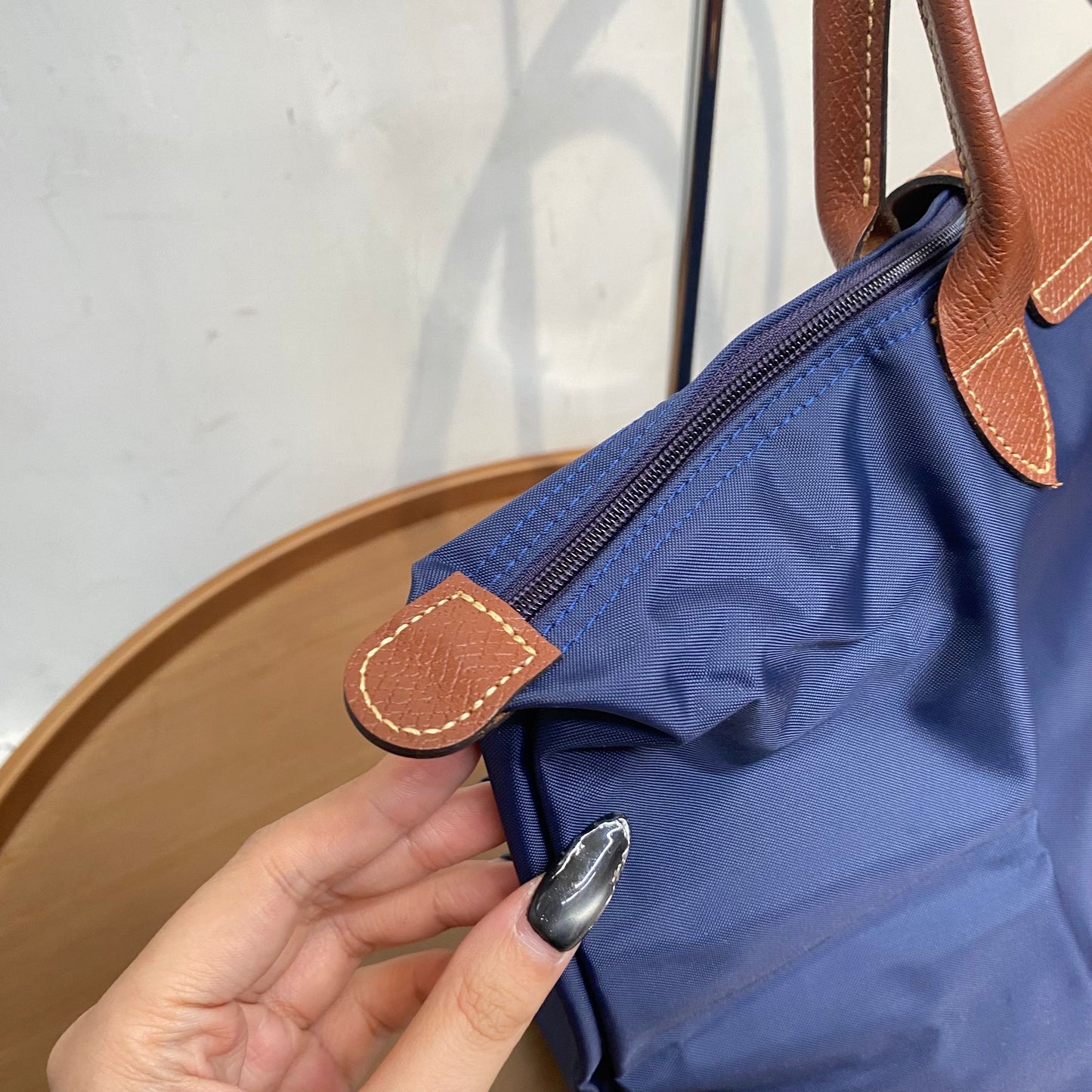 Longchamp Tote 深藍
