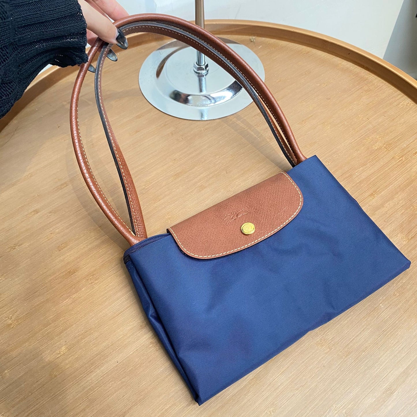 Longchamp Tote 深藍