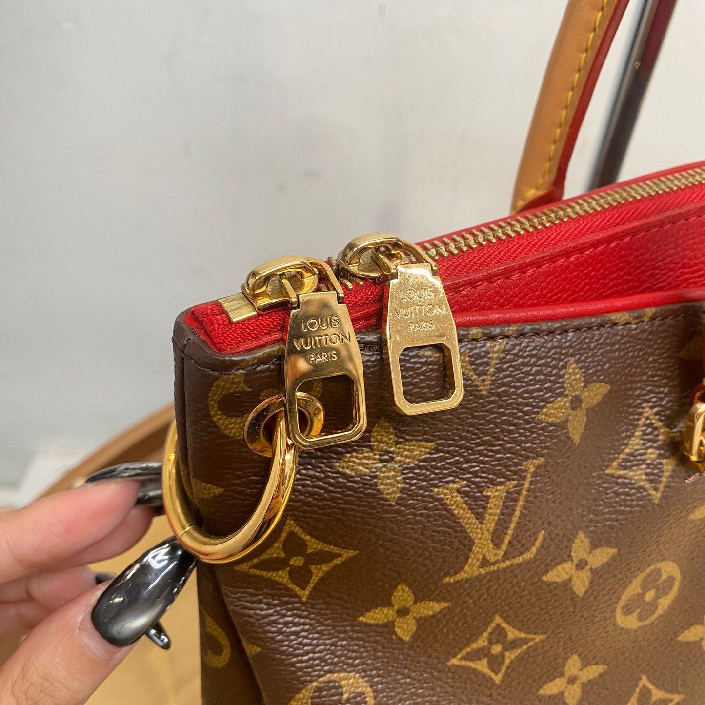 LV老花Tote M41175