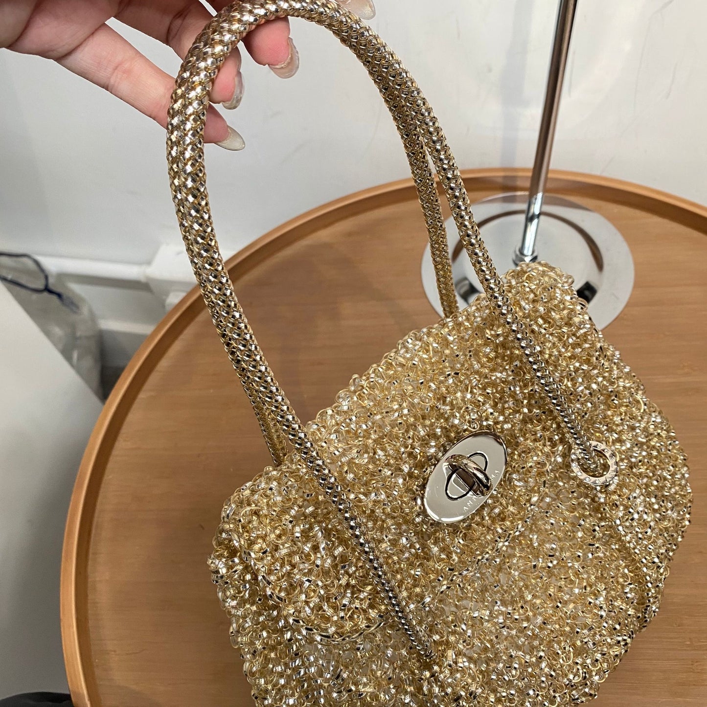 Anteprima 淺金Tote