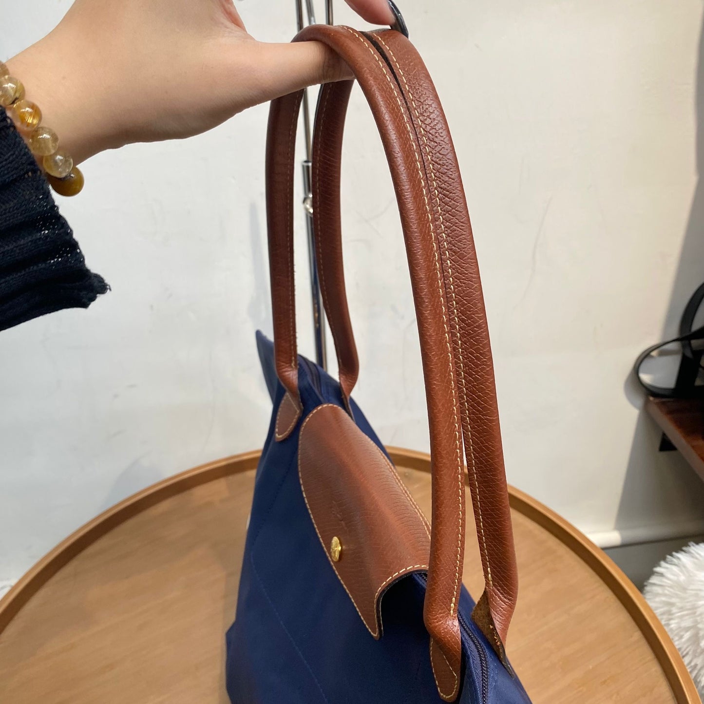 Longchamp Tote 深藍