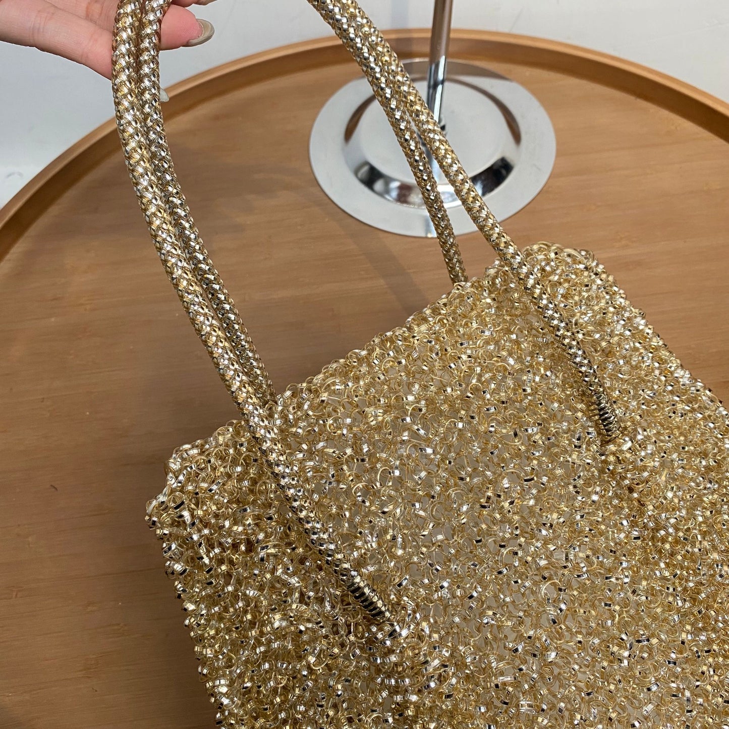 Anteprima 淺金Tote