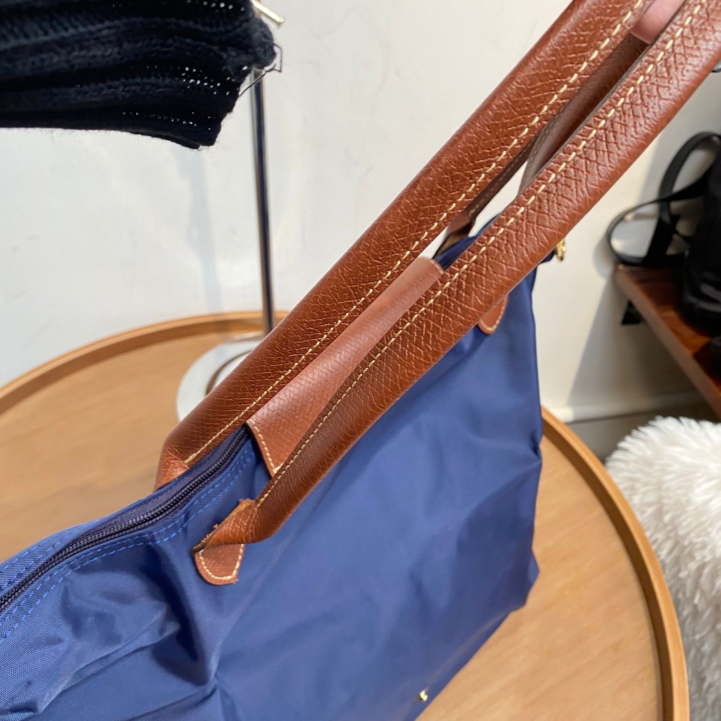 Longchamp Tote 深藍