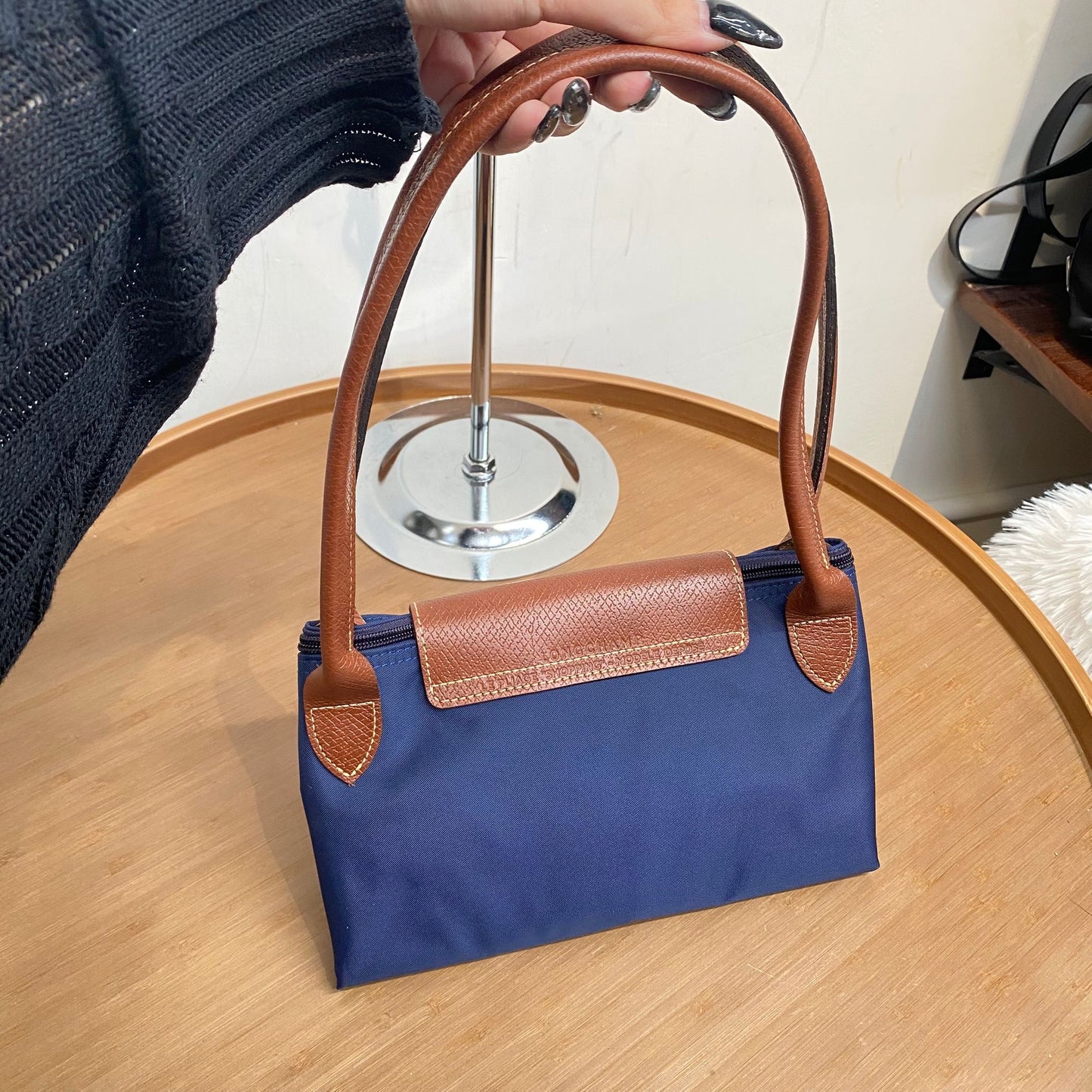 Longchamp Tote 深藍