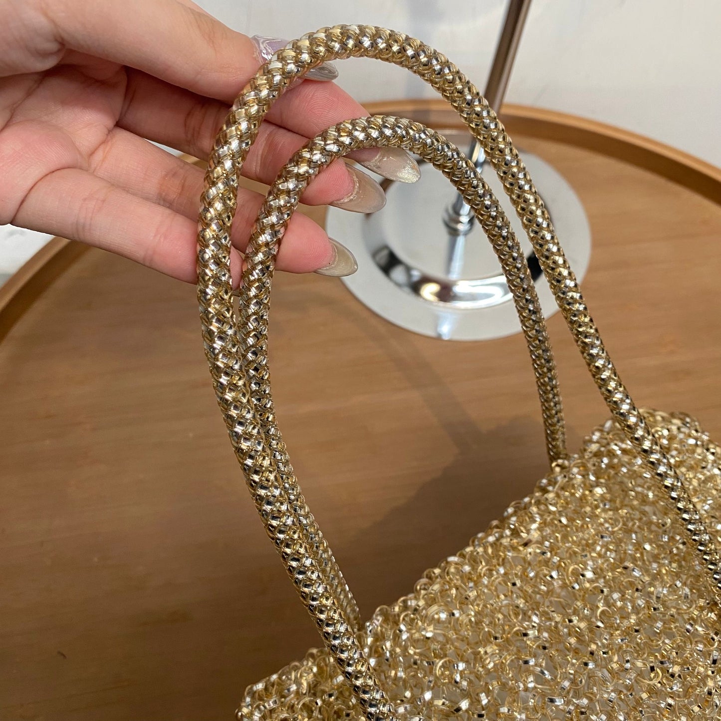 Anteprima 淺金Tote