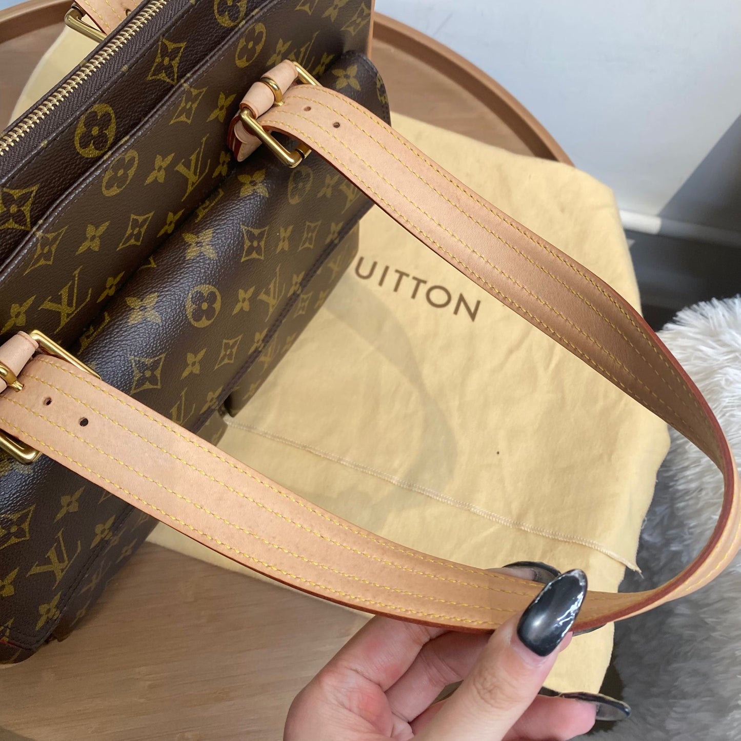 LV老花Tote M51162