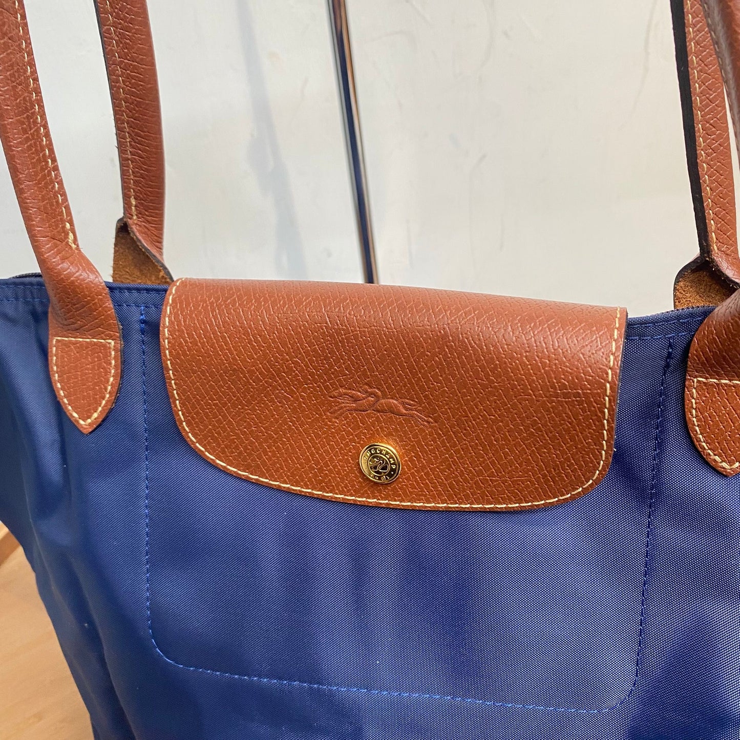 Longchamp Tote 深藍