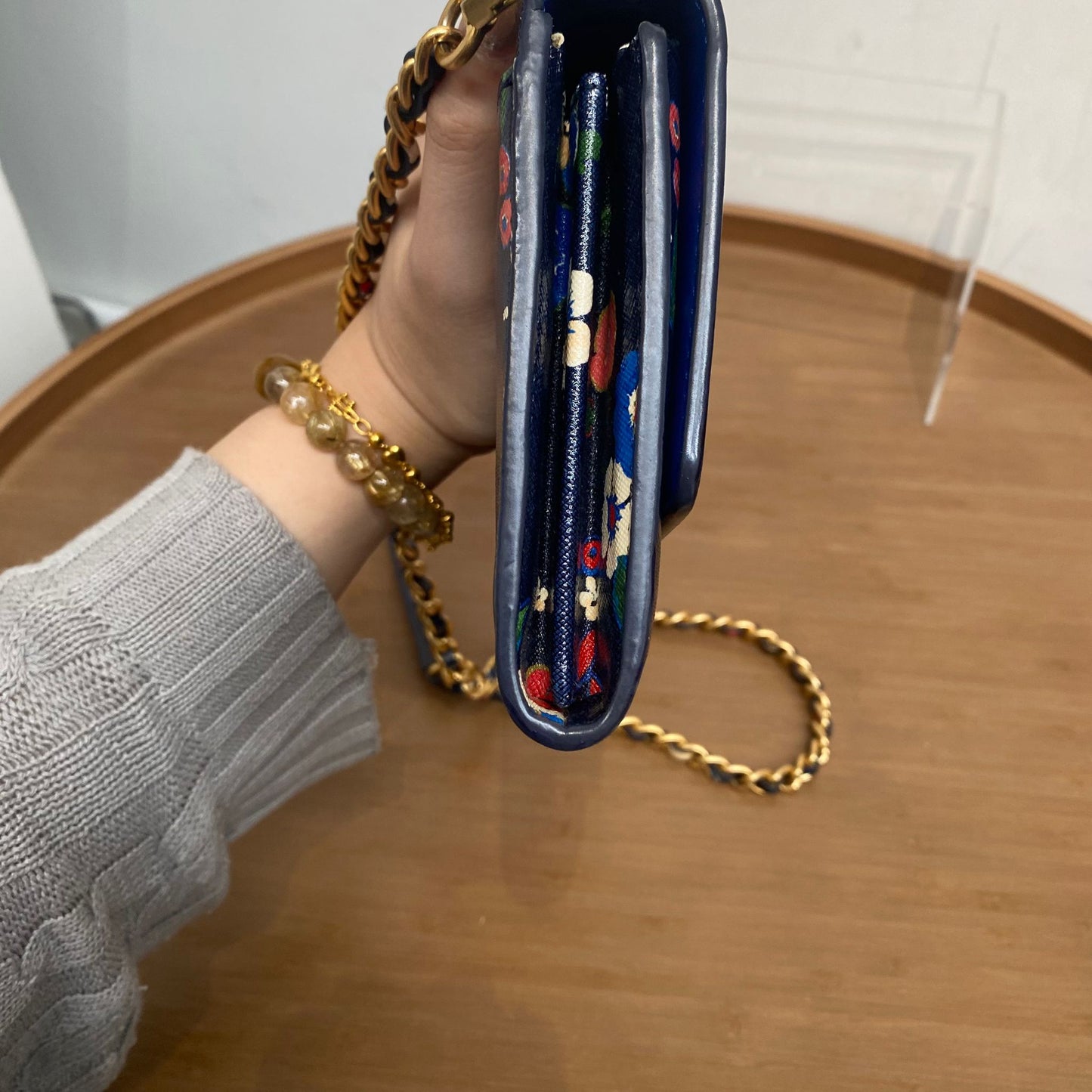 Tory Burch 花花斜孭袋
