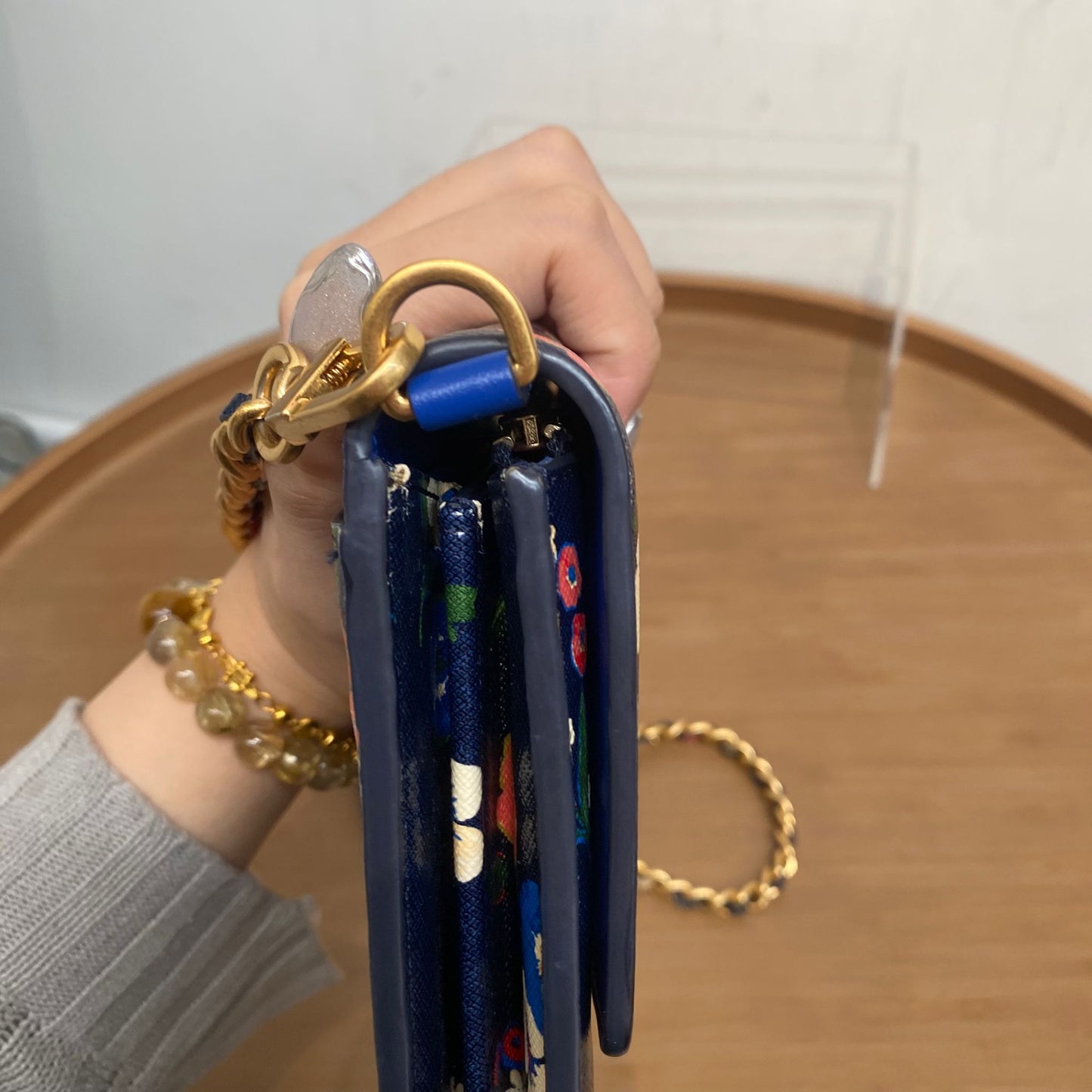 Tory Burch 花花斜孭袋