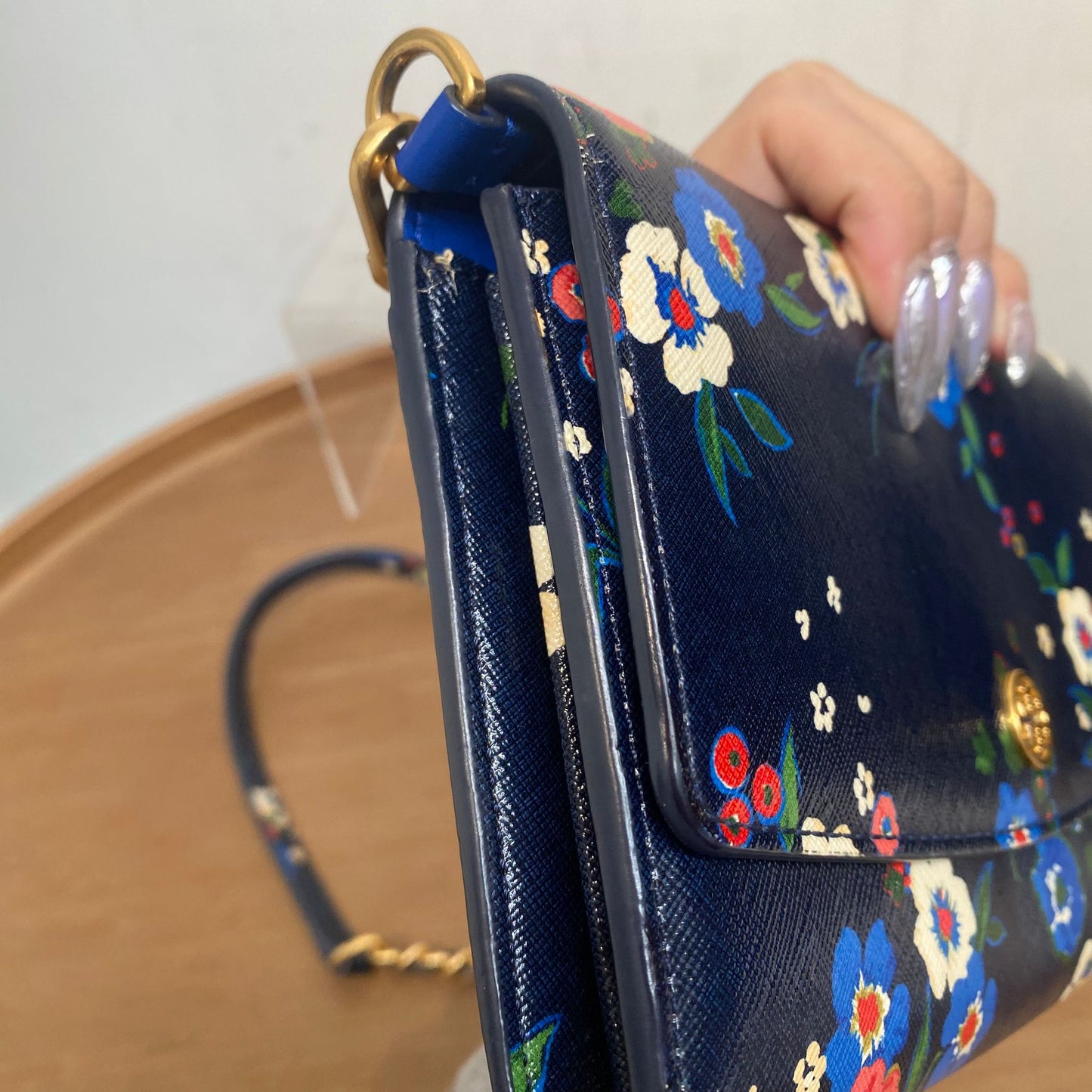 Tory Burch 花花斜孭袋