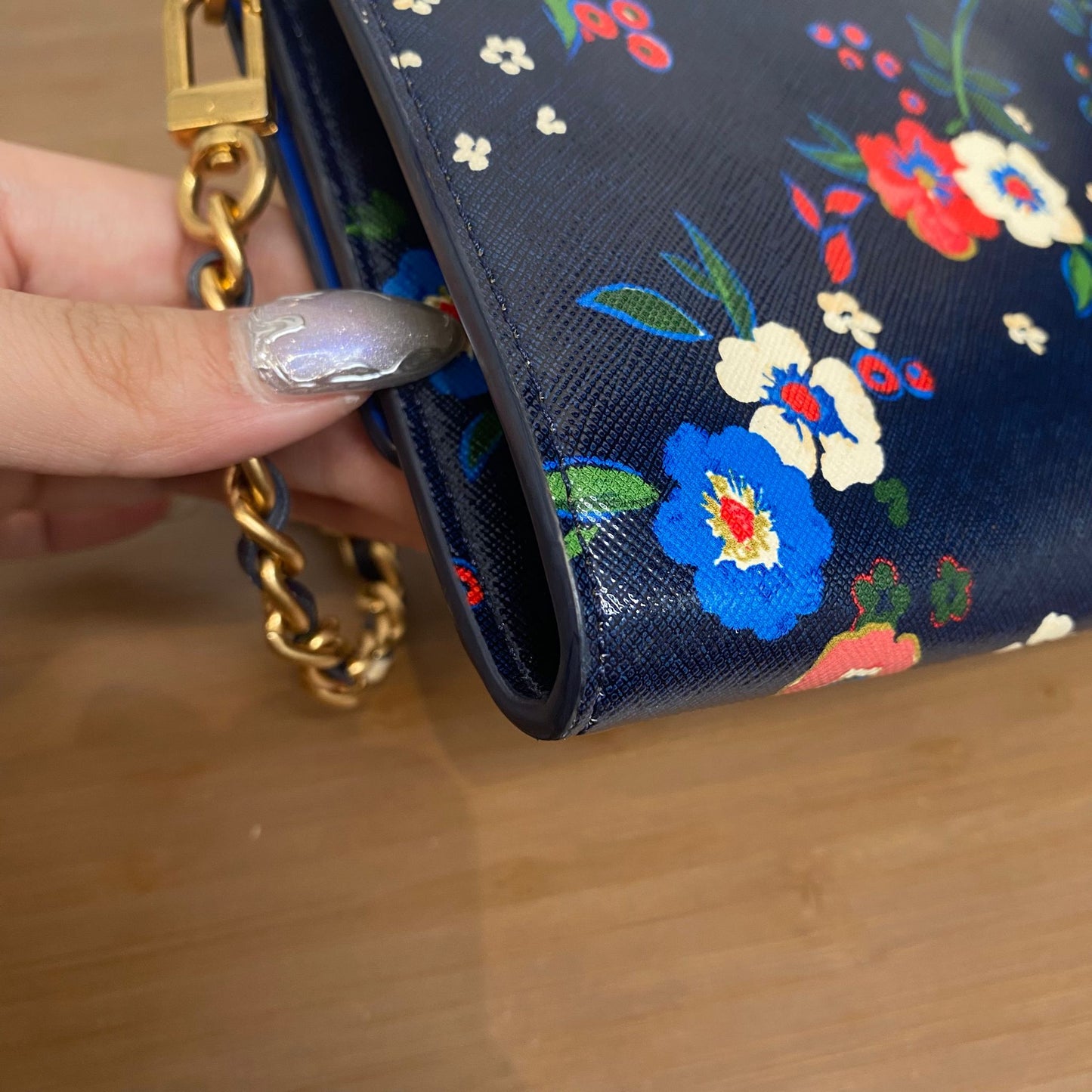 Tory Burch 花花斜孭袋