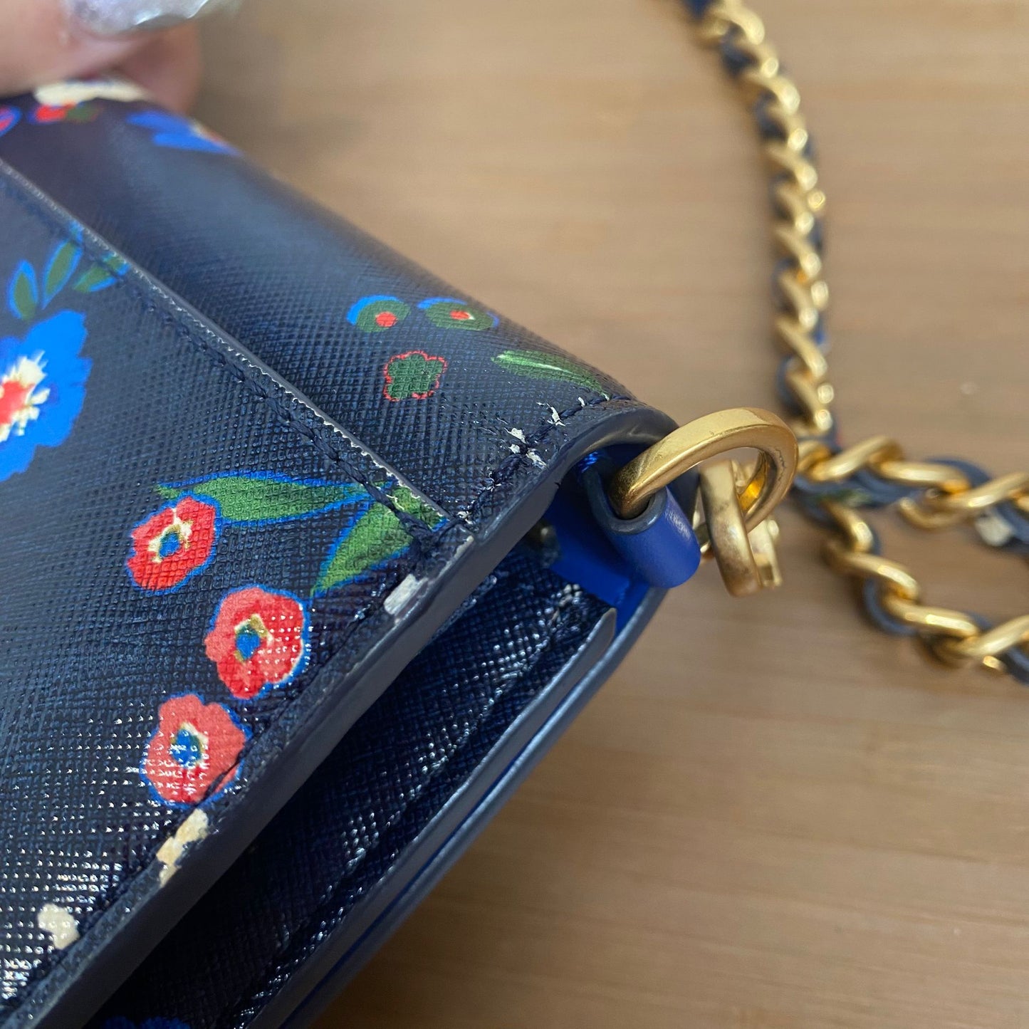 Tory Burch 花花斜孭袋