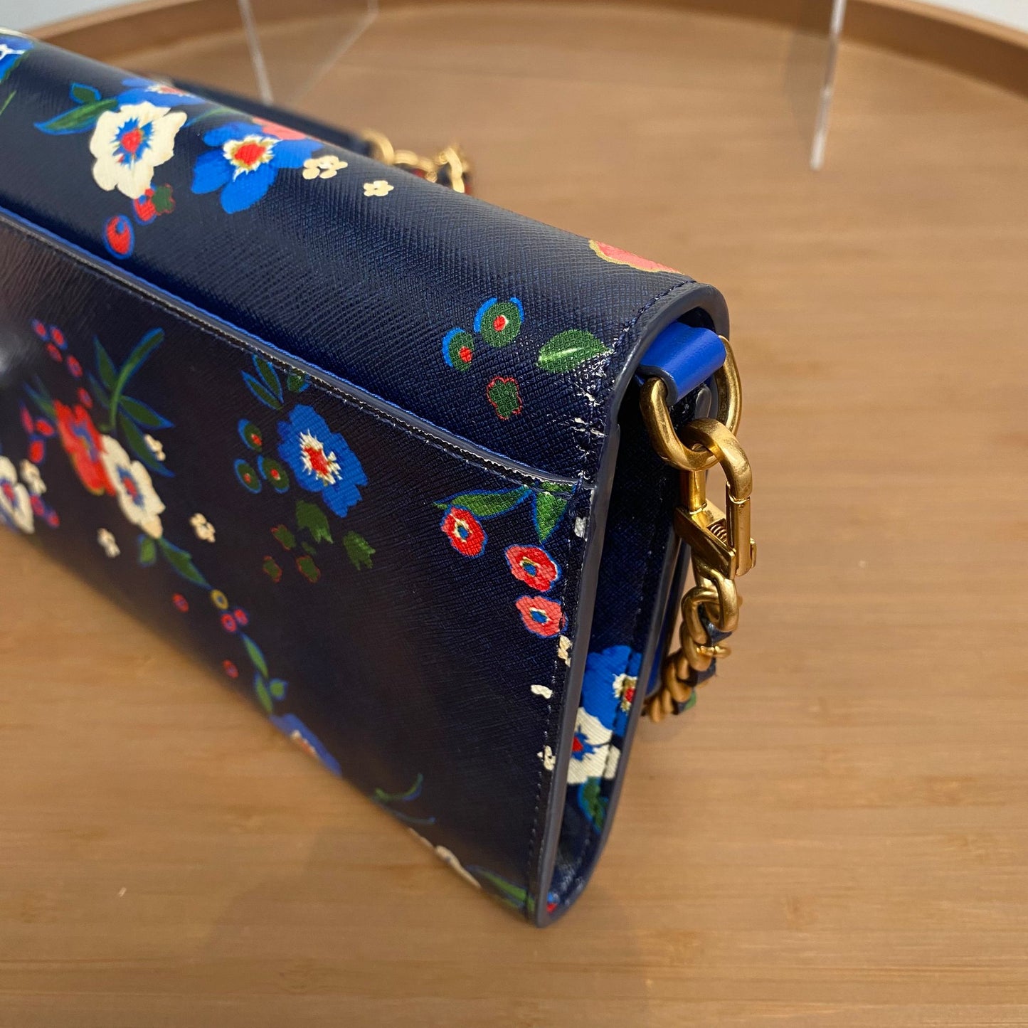Tory Burch 花花斜孭袋