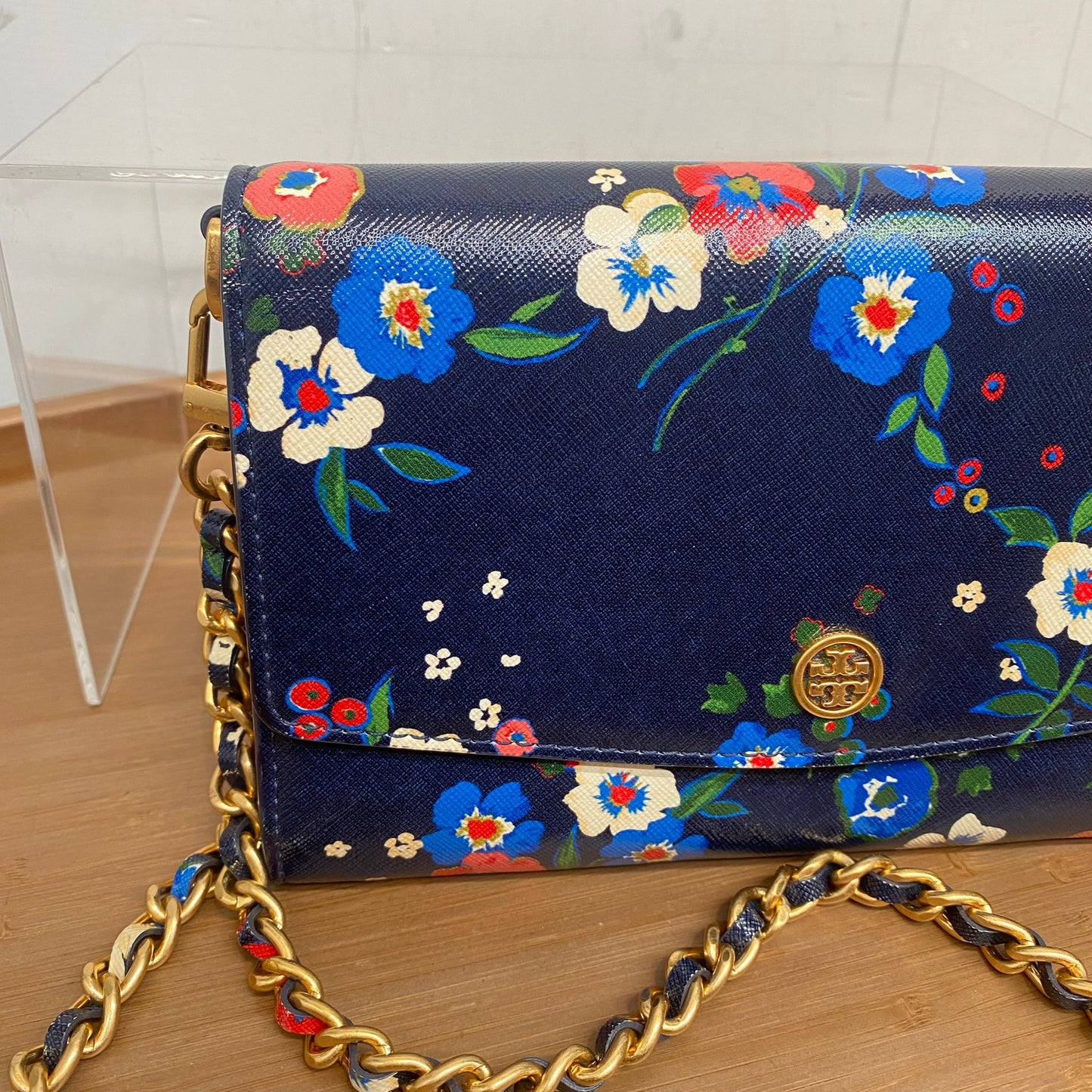 Tory Burch 花花斜孭袋