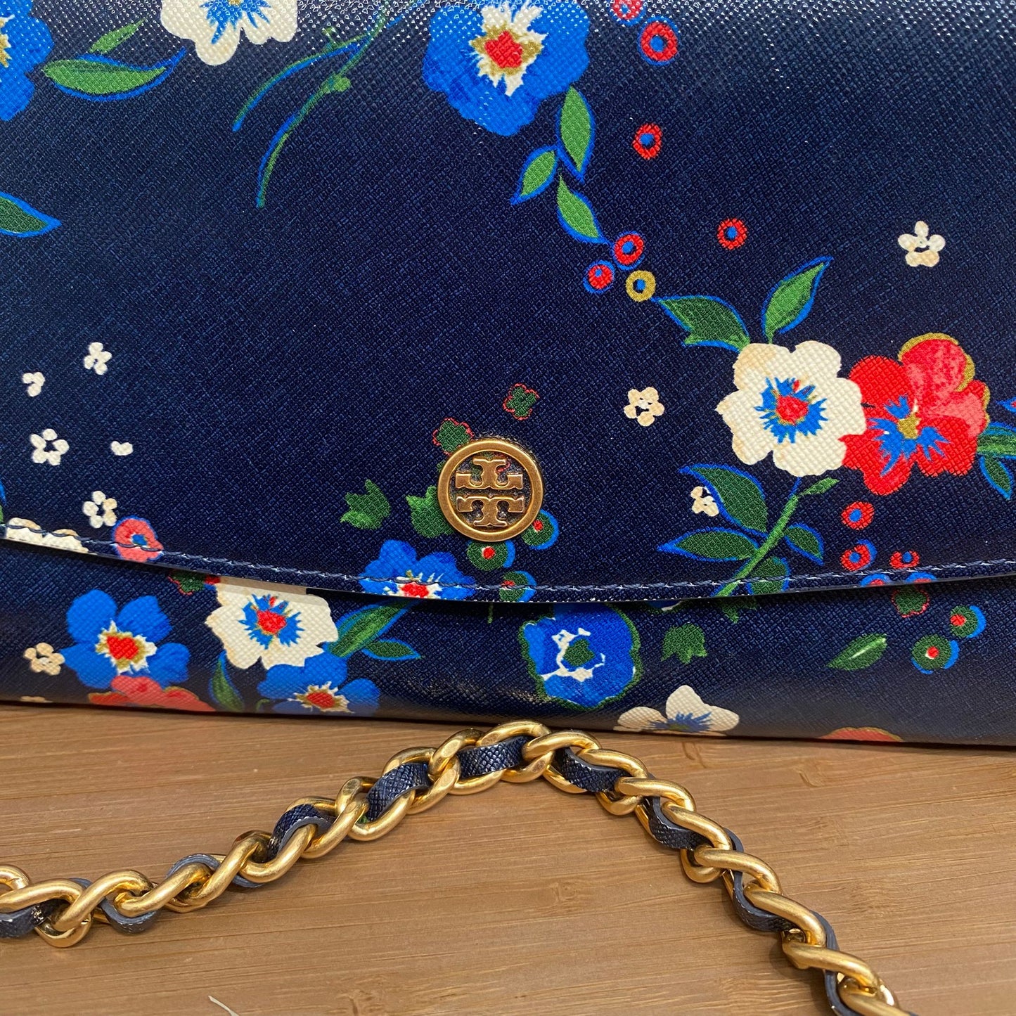 Tory Burch 花花斜孭袋