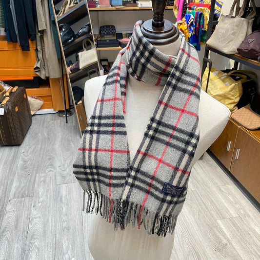 Burberry 100%Cashmere 頸巾