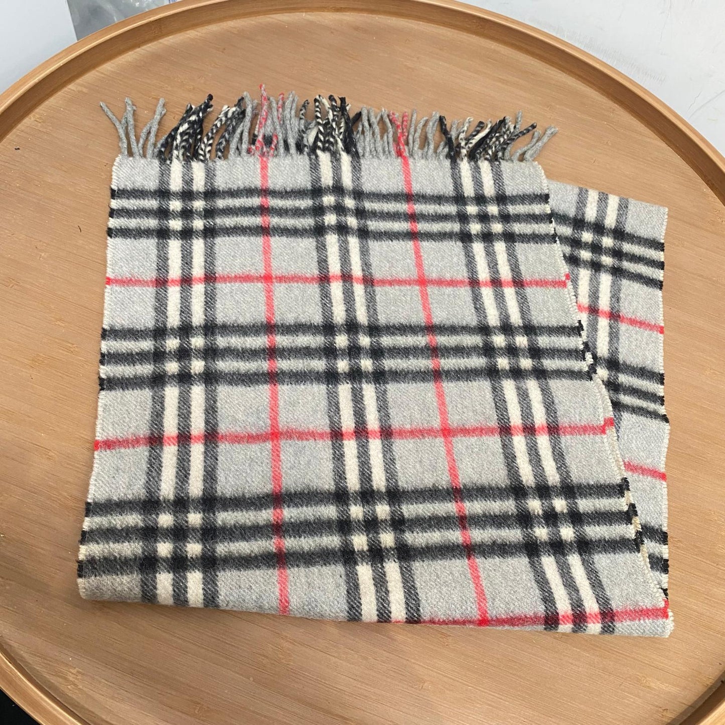Burberry 100%Cashmere 頸巾