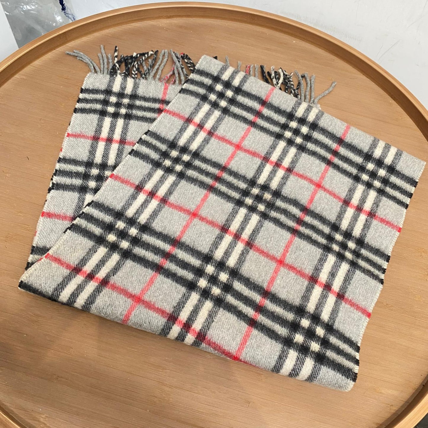 Burberry 100%Cashmere 頸巾