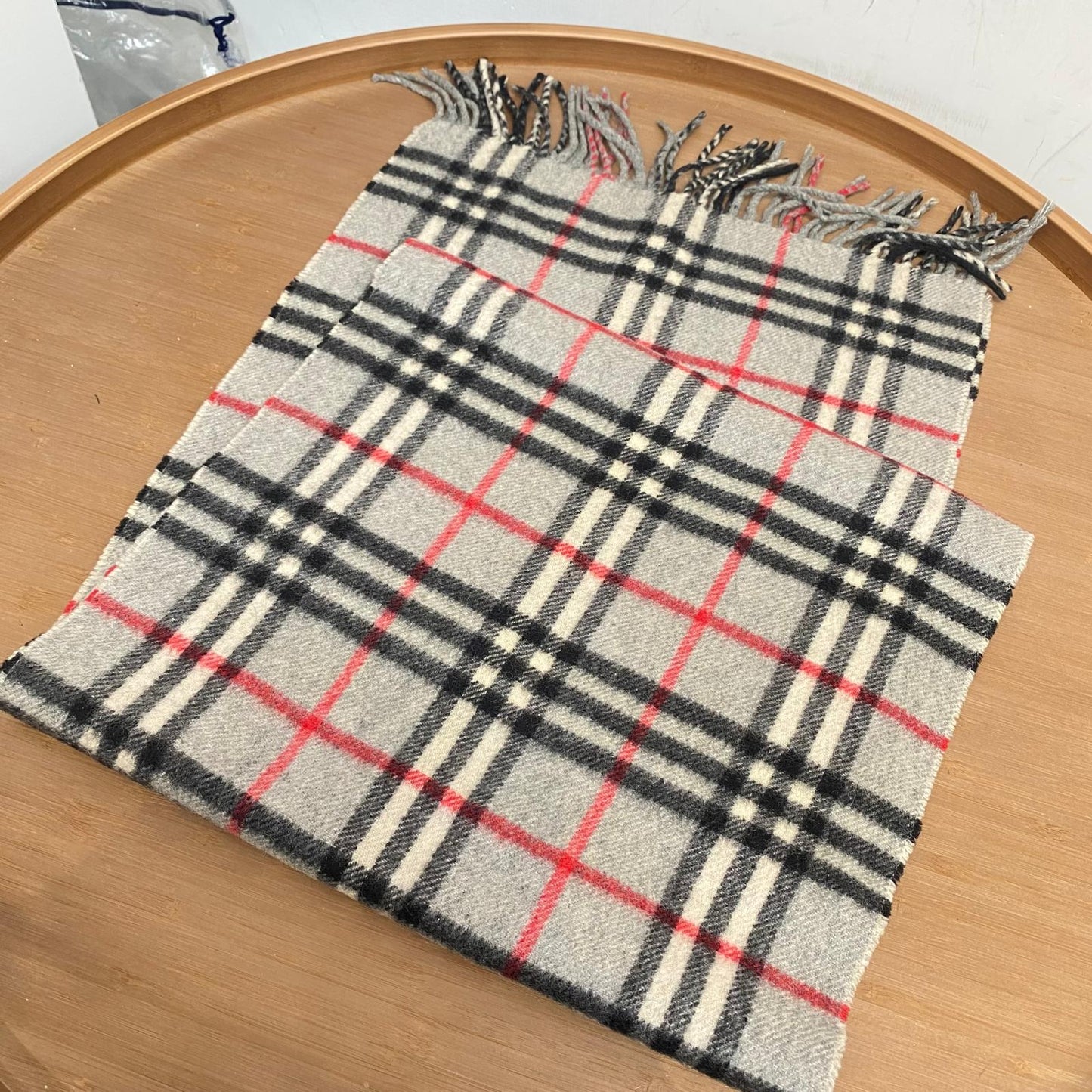 Burberry 100%Cashmere 頸巾