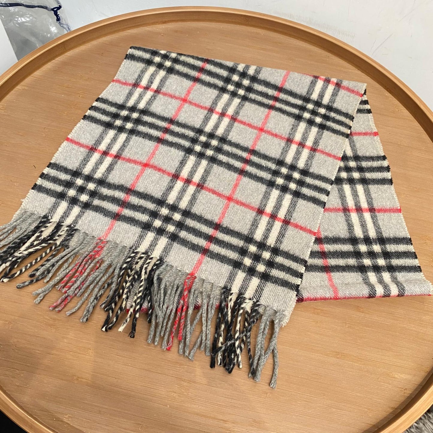 Burberry 100%Cashmere 頸巾