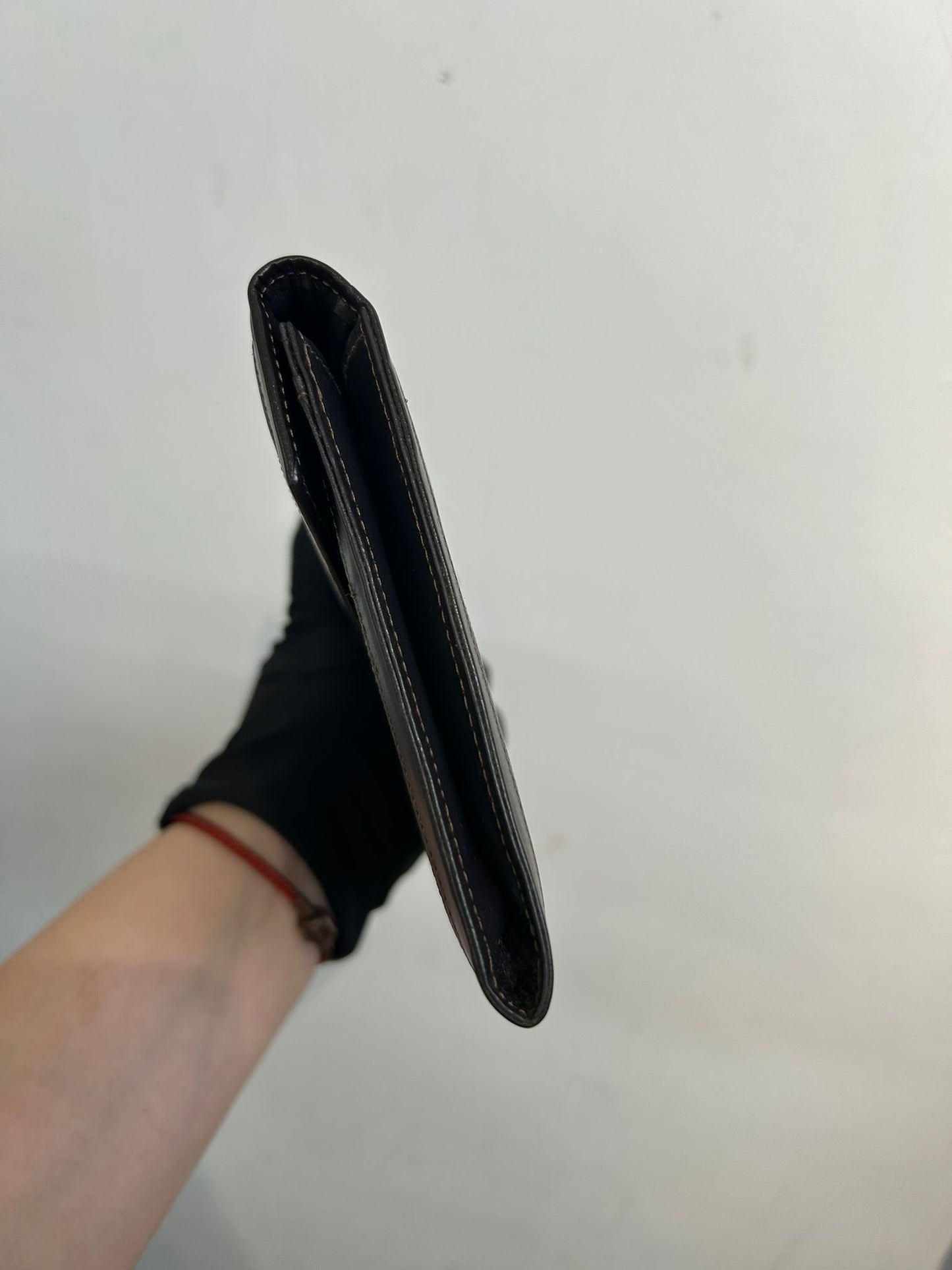 LV 老花x黑邊 Pouch