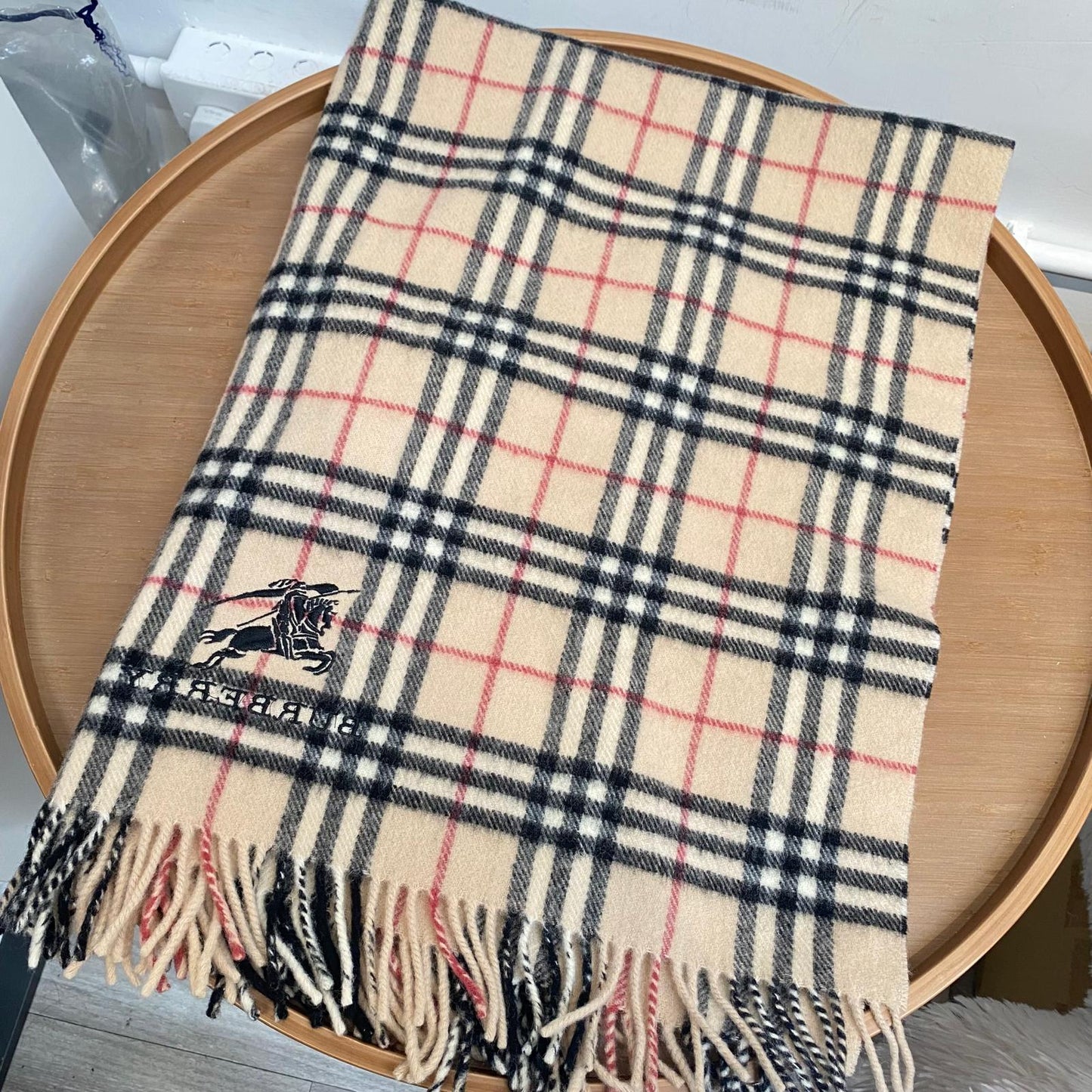 Burberry 100%Wool 披肩