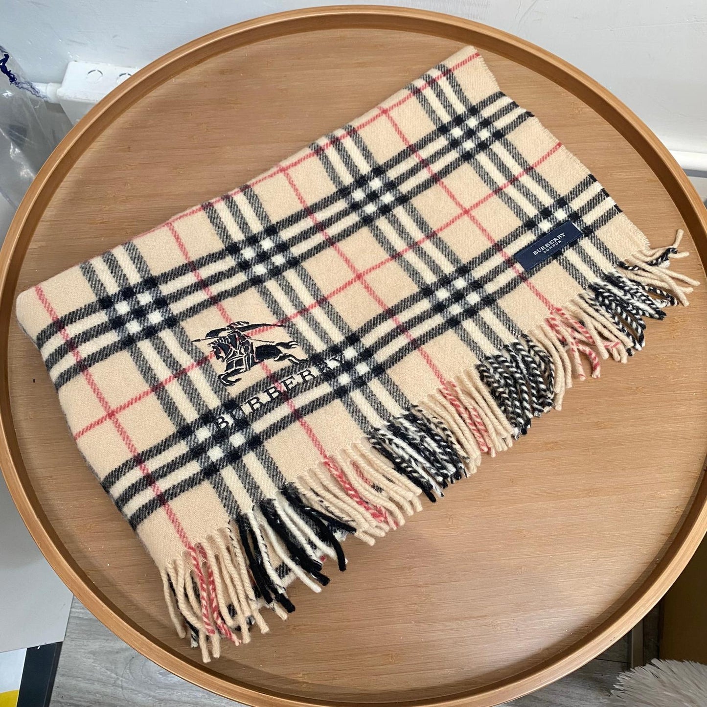 Burberry 100%Wool 披肩