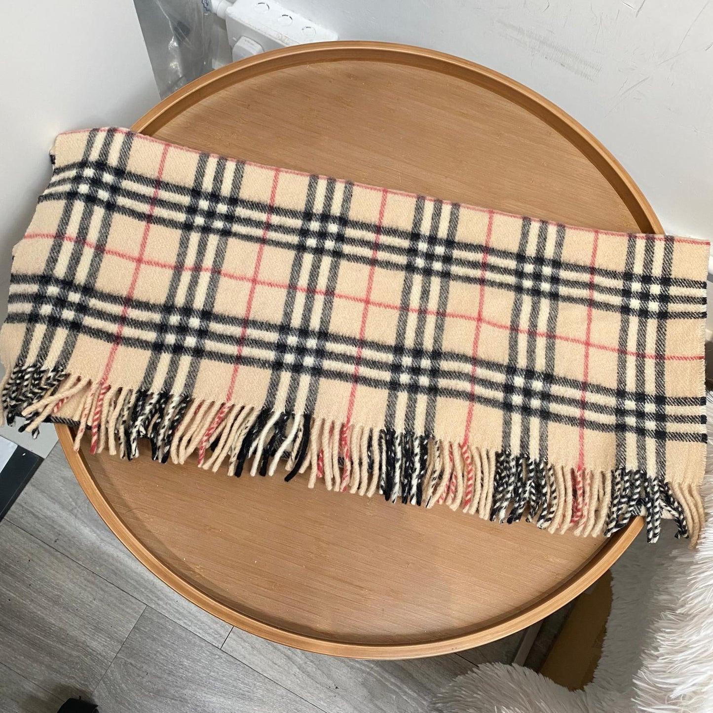Burberry 100%Wool 披肩