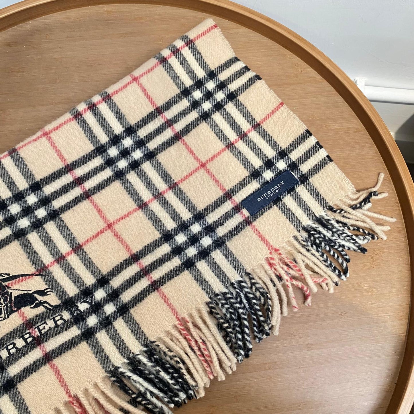 Burberry 100%Wool 披肩