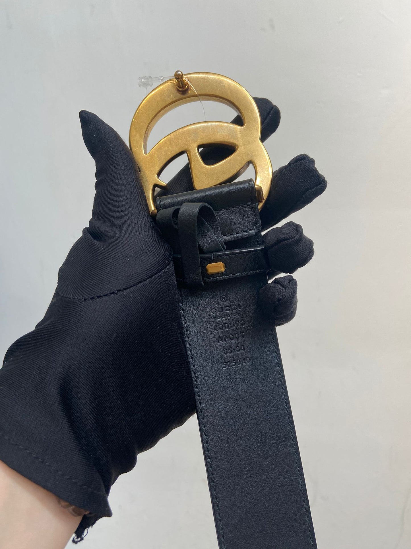 GUCCI Belt 皮帶黑金