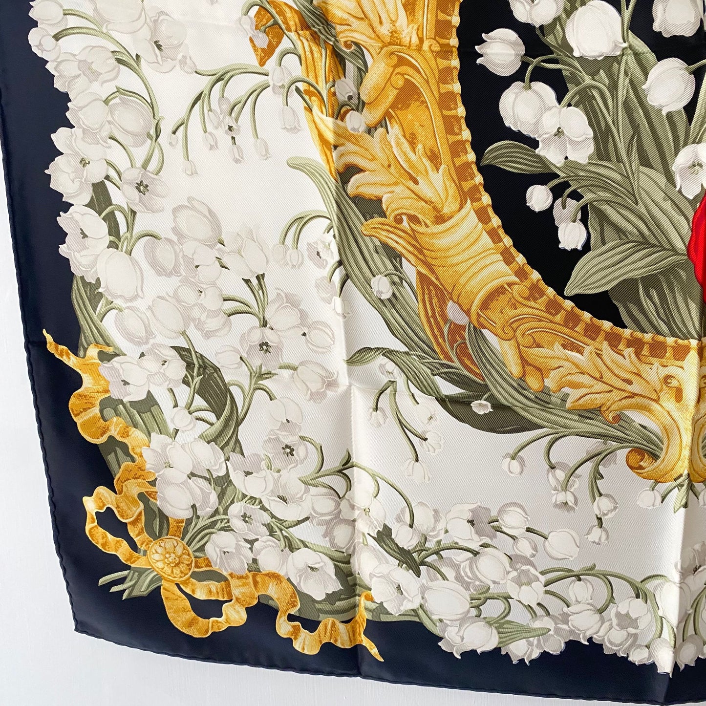 Dior silk scarf