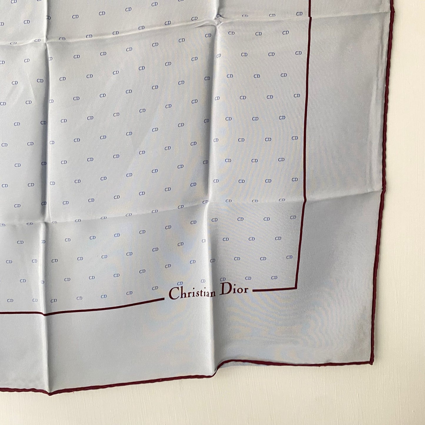 Dior silk scarf