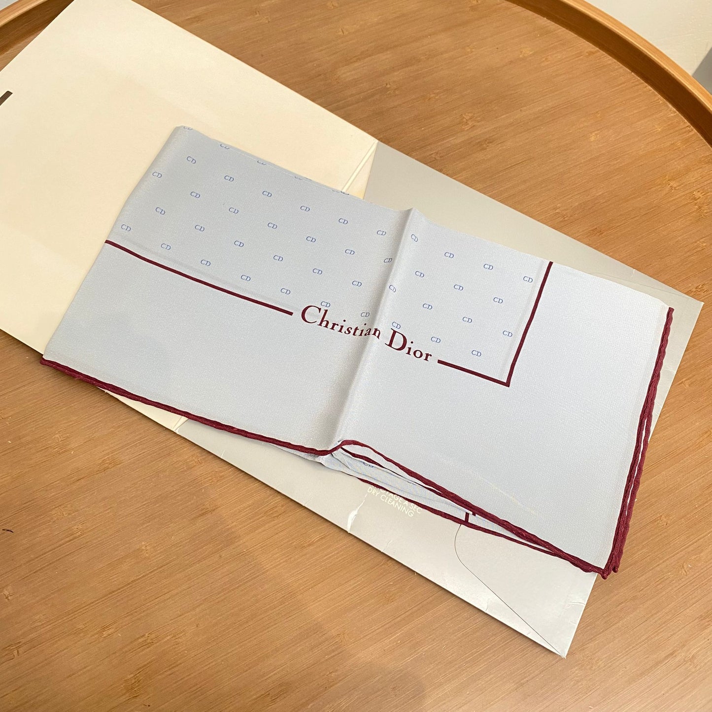 Dior silk scarf