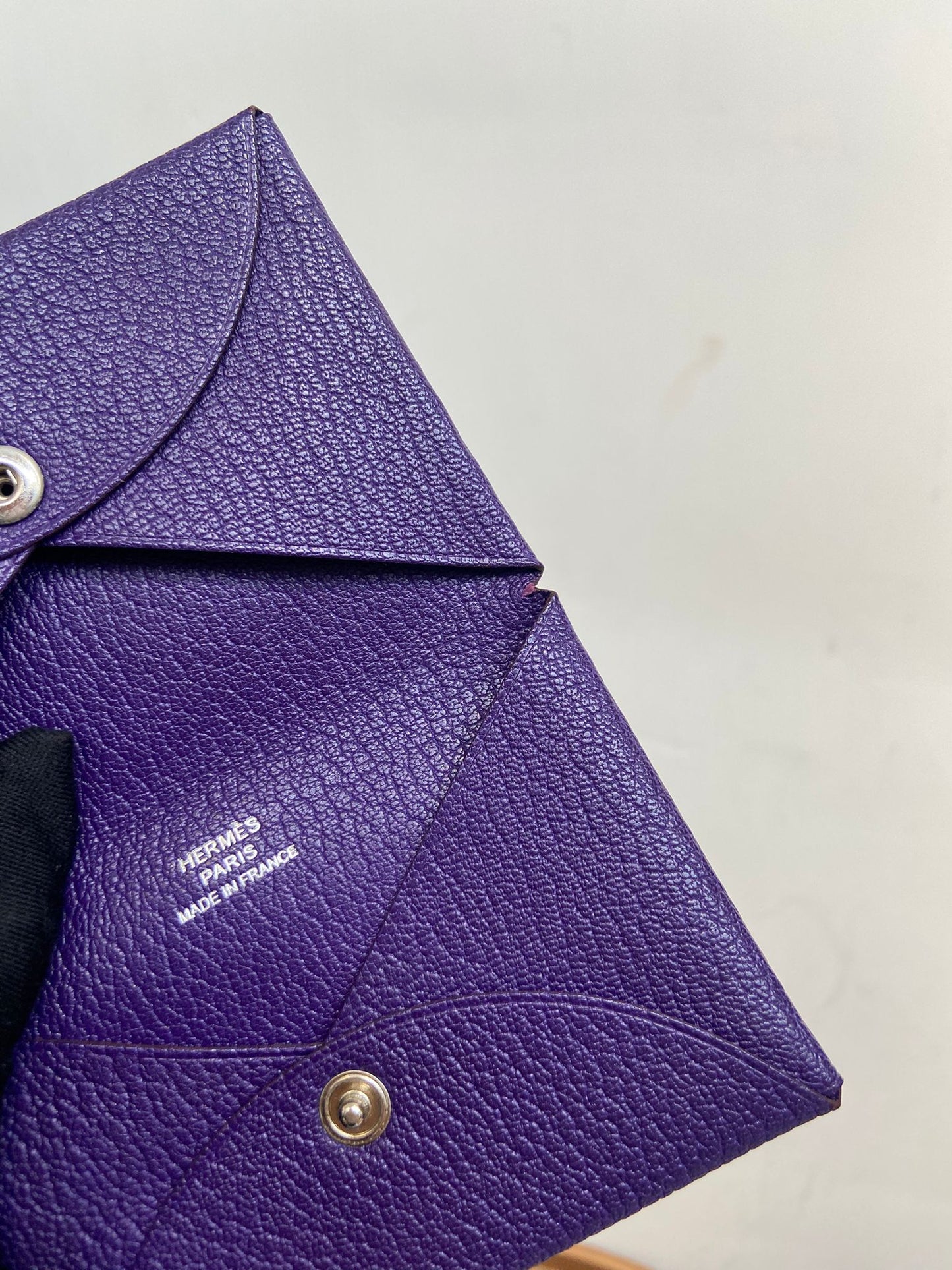 hermes calvi card holder