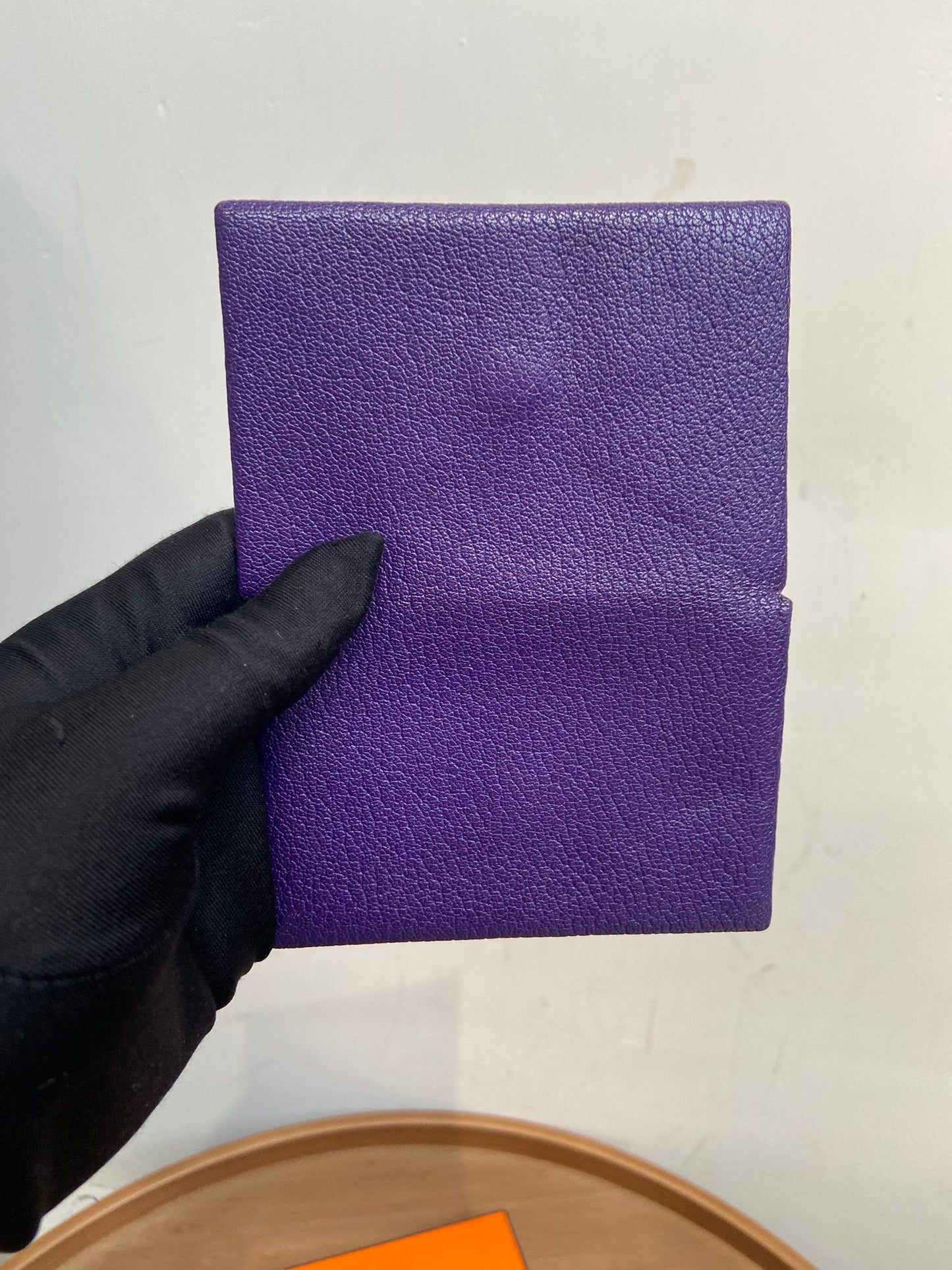 hermes calvi card holder