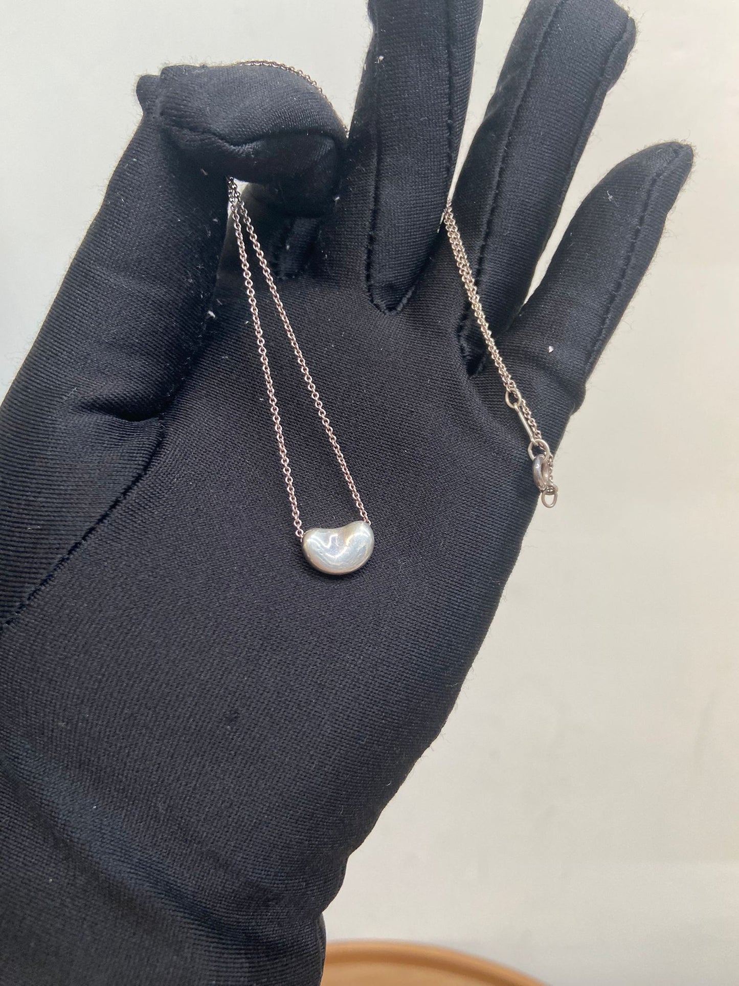 Tiffany純銀豌豆型頸鏈