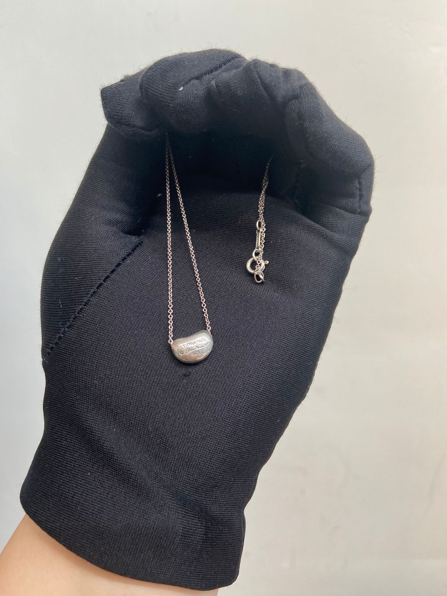 Tiffany純銀豌豆型頸鏈